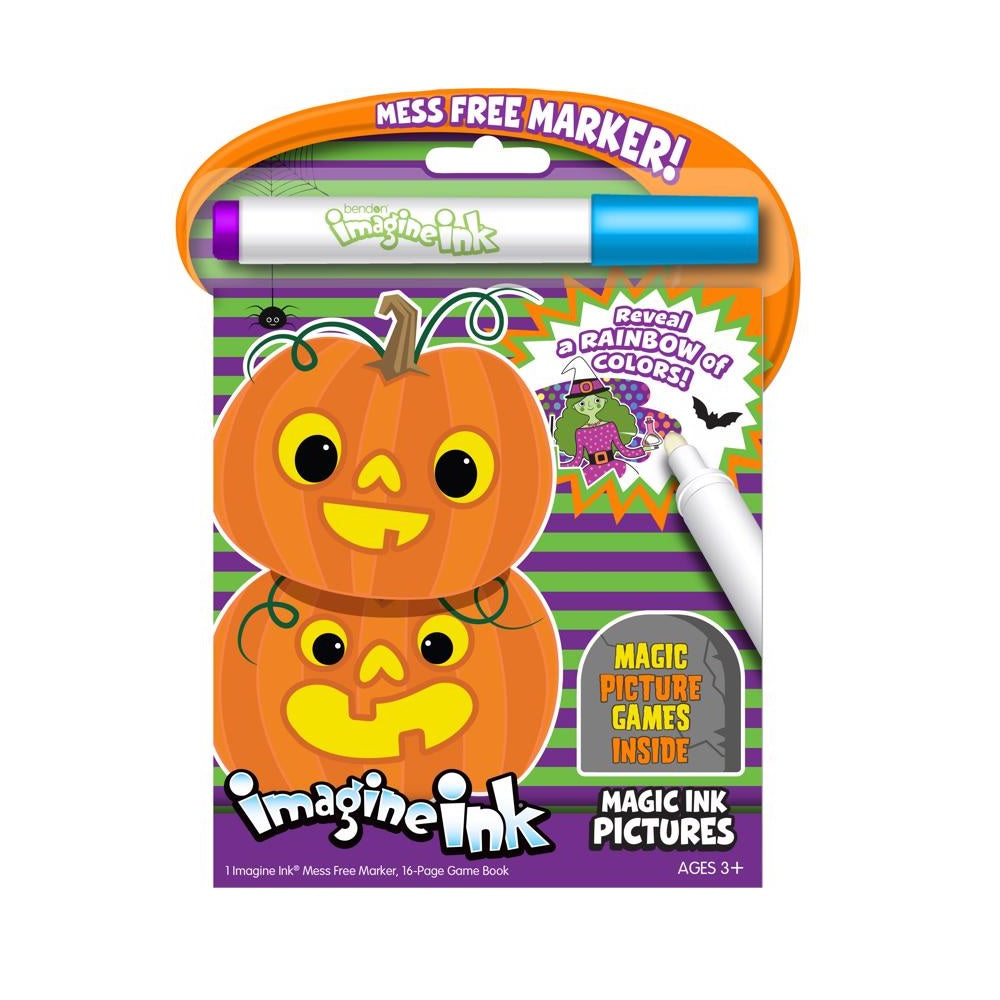 Bendon 48457 Halloween Pumpkins Magic Ink Pictures