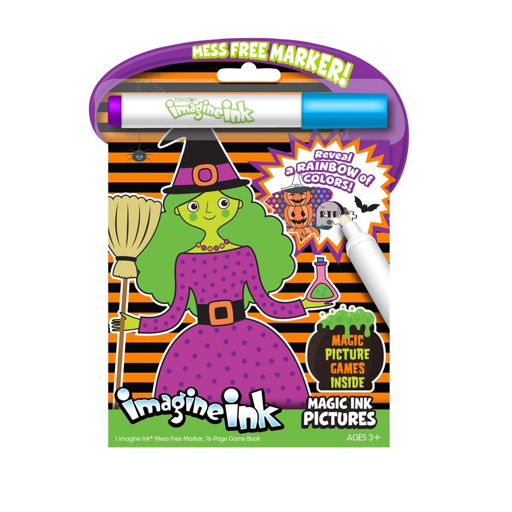 Bendon 48456 Halloween Witch Magic Ink Pictures