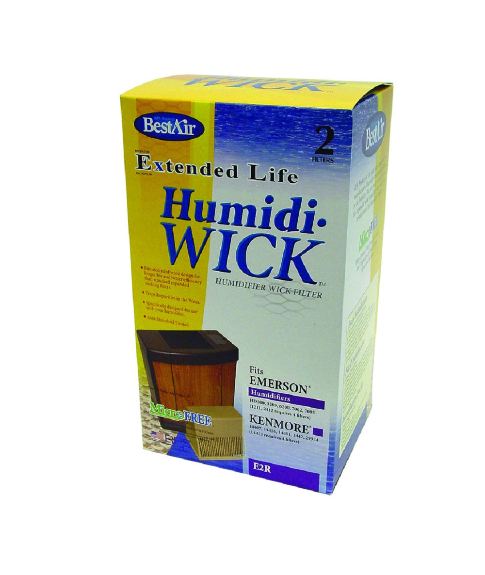 BestAir E2R Humidifier Wick Filter, 6-1/4" x 11" x 2"