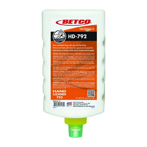Betco 79262-00 Triton HD-792 Heavy Duty Hand Cleaner, 2L