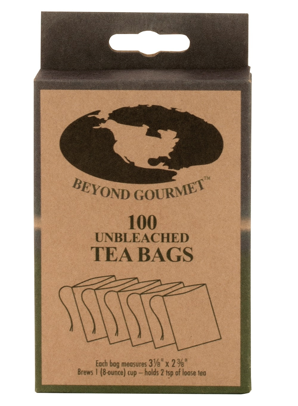 Beyond Gourmet 22023 Unbleached Tea Bags