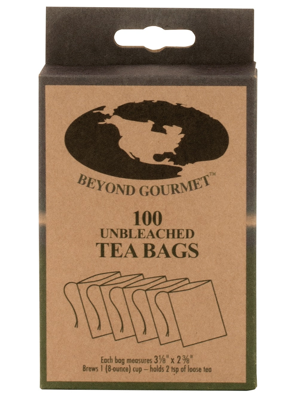 Beyond Gourmet 22022 Unbleached Tea Bags