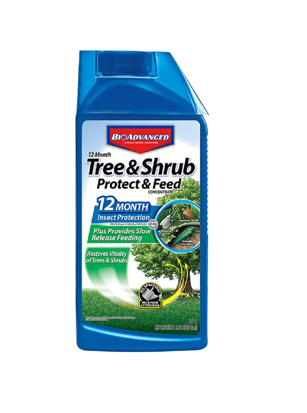 BioAdvanced 701901A Tree and Shrub Protect and Feed, 32 Oz