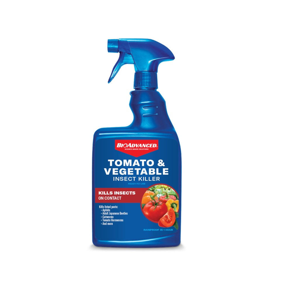BioAdvanced 707523A Tomato & Vegetable Insect Killer, 24 Oz