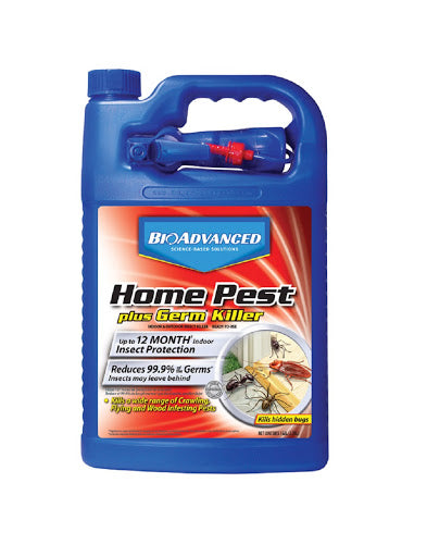 BioAdvanced 700055A Home Pest Plus Germ Killer, 1 Gallon