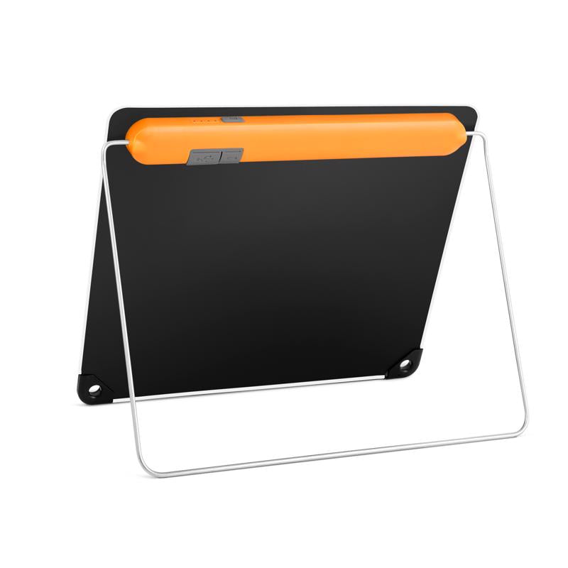 BioLite SPA0200 5 + Portable Solar Panel, Black/Orange