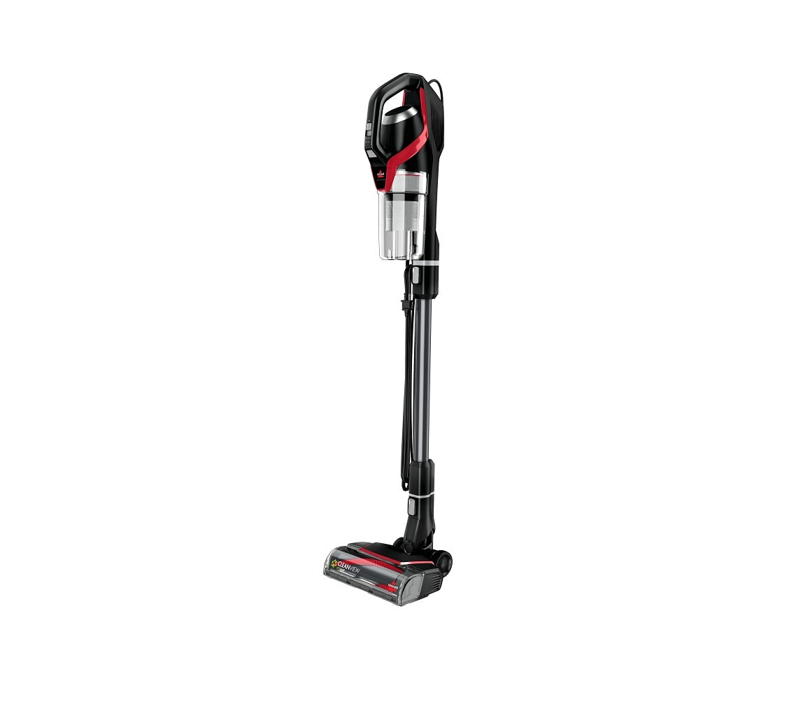 Bissell 2831 CleanView Pet Slim Corded Stick Vacuum, Black/Mambo Red