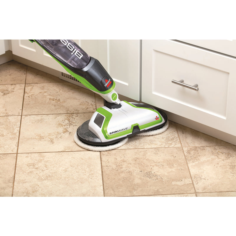 Bissell 2039 SpinWave Spin Mop, Lime/White