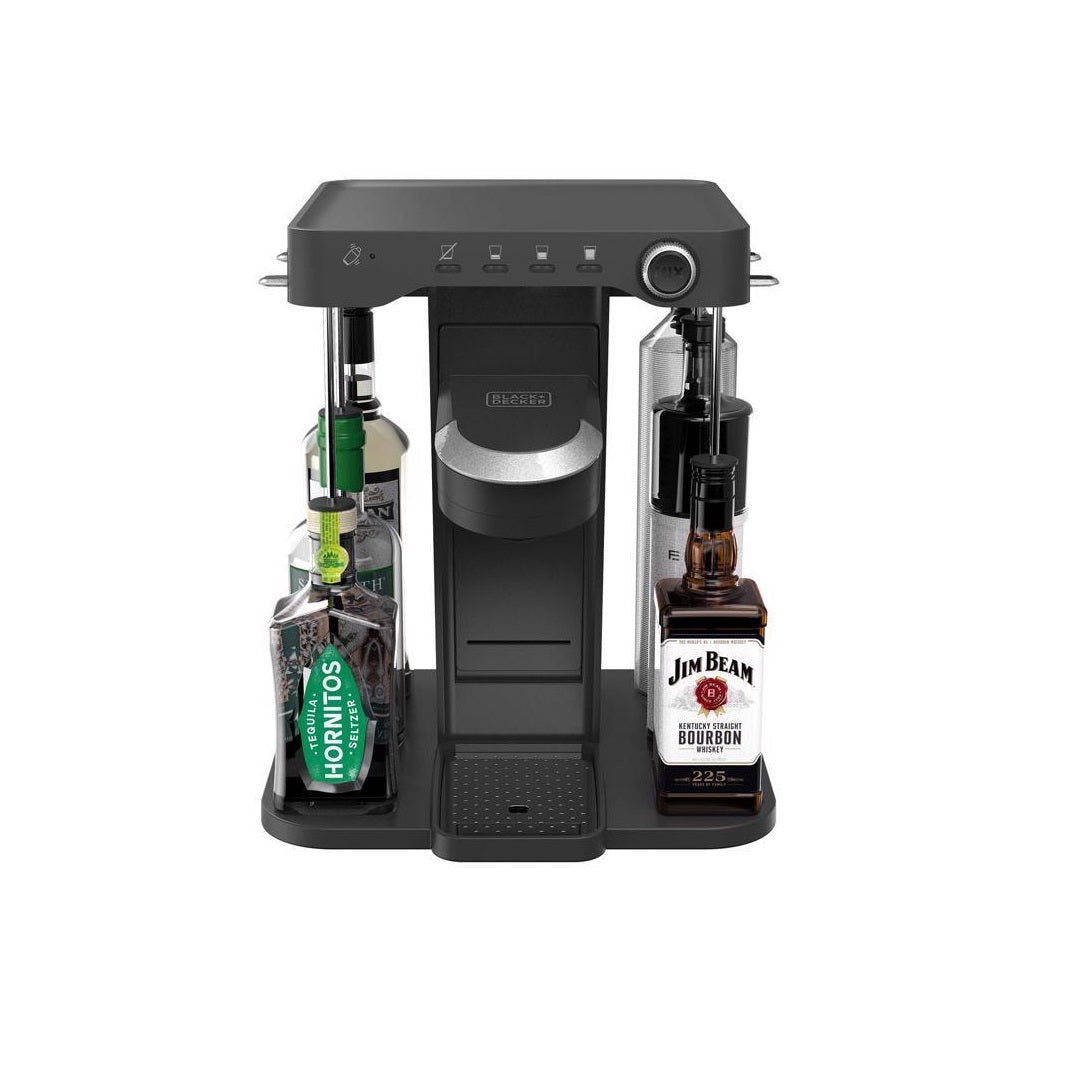 Black+Decker BEHB101 Bev Electric Cocktail Mixer, Metal/Plastic