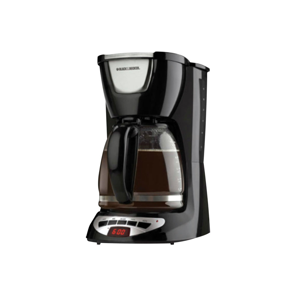 Black & Decker DCM100B Programmable Coffee Maker, Black, 12 Cup