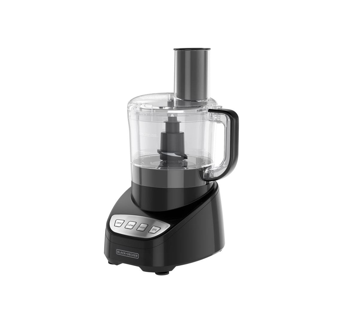 Black+Decker FP4100B Food Processor, Black, 8 cups, 450 W