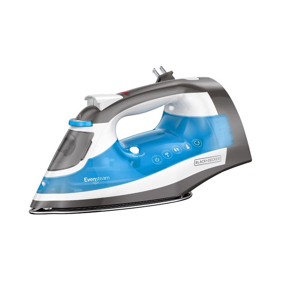 Black+Decker ICR19XS Steam Iron, 1200 Watts, 120 Volt
