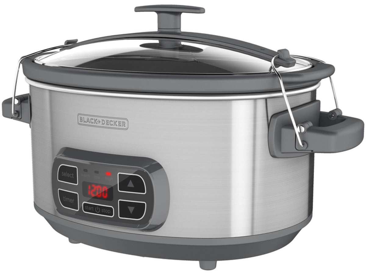 Black+Decker SCD1007 Slow Cooker, 320 Watts, 120 Volts