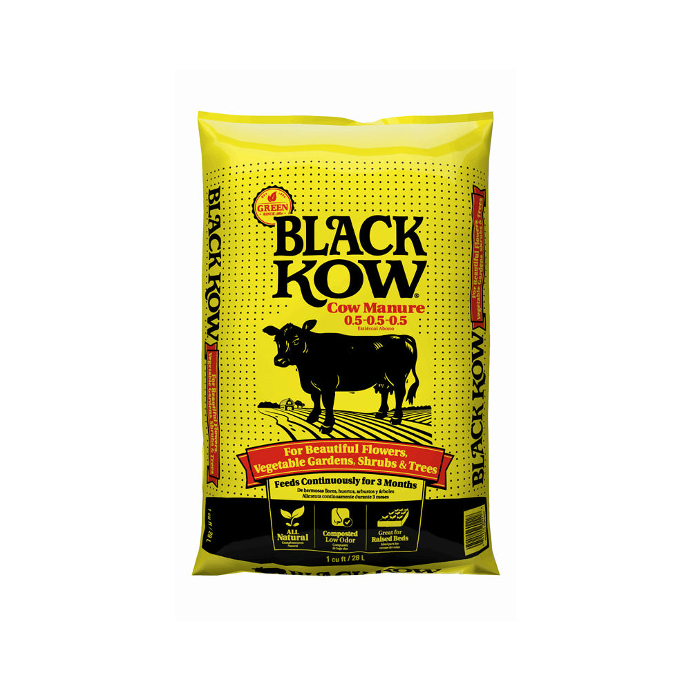 Black Kow 50150151 Compost Cow Manure, 50 lb Bag