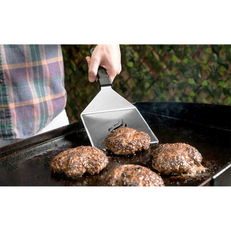 Blackstone 5047 Hamburger Spatula, Black/Silver, 10.5 in