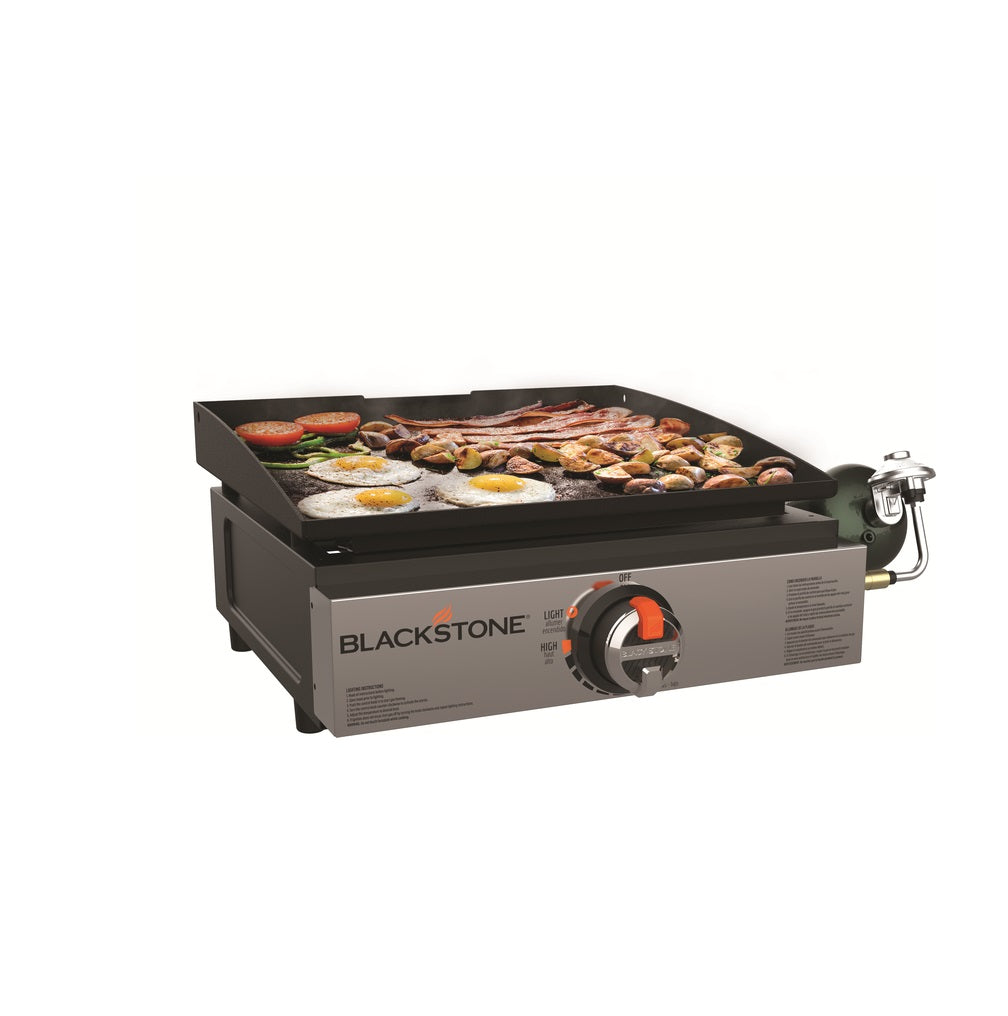 Blackstone 1971 Liquid Propane Outdoor Griddle, Black, 17 Inch