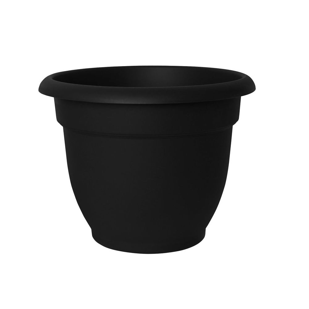 Bloem 20-56912 Ariana Planter, Plastic, Black