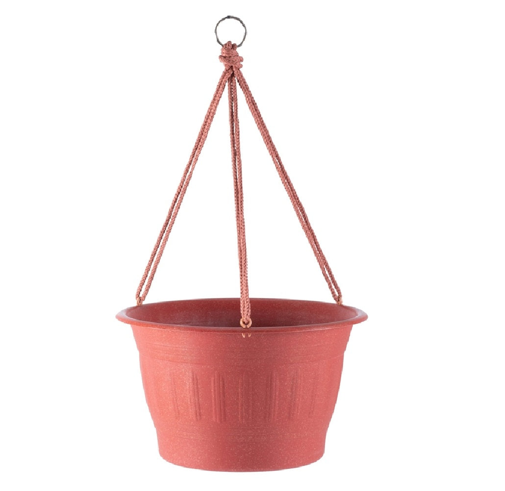 Bloem CLNHB12-904 Colonnade Hanging Basket Planter, Brick, 12"