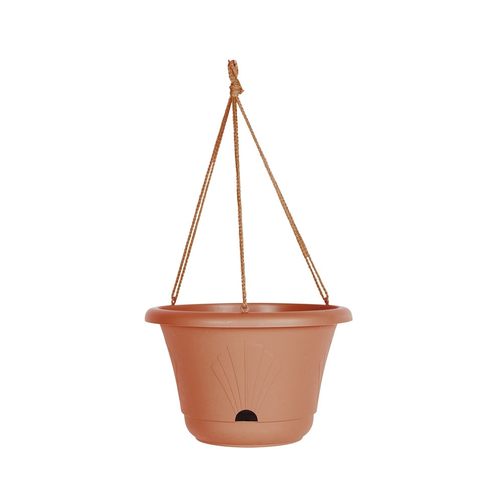 Bloem LHB1346 Lucca Self Watering Hanging Basket, Terra Cotta, 13"