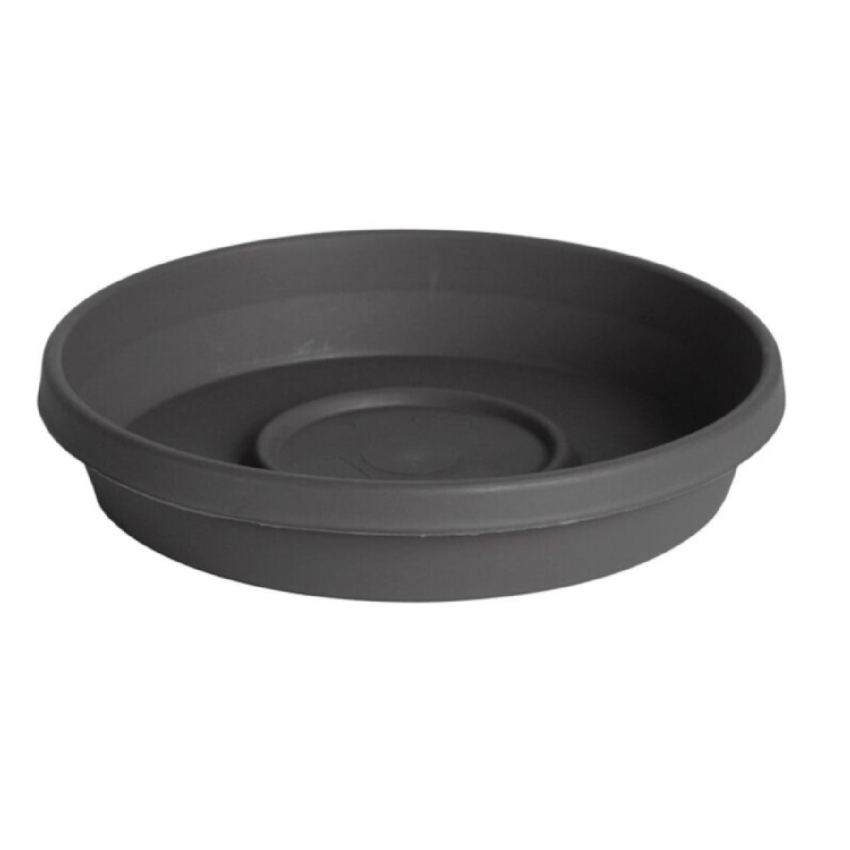 Bloem STT10908 Terra Tray, Charcoal, Resin, 10 inch