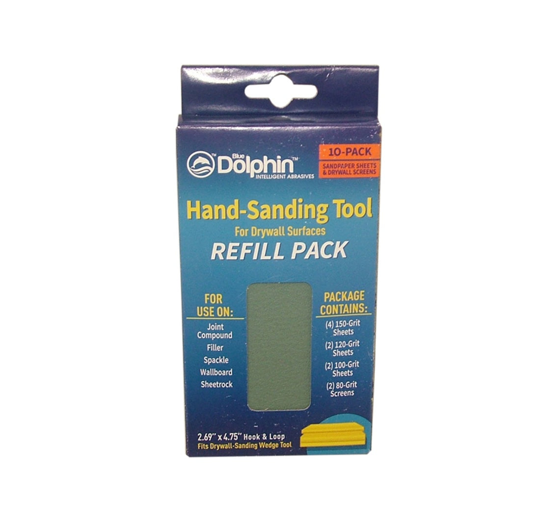 Blue Dolphin BD HS DRY RFL Palm Sanding Pad, 4.75"