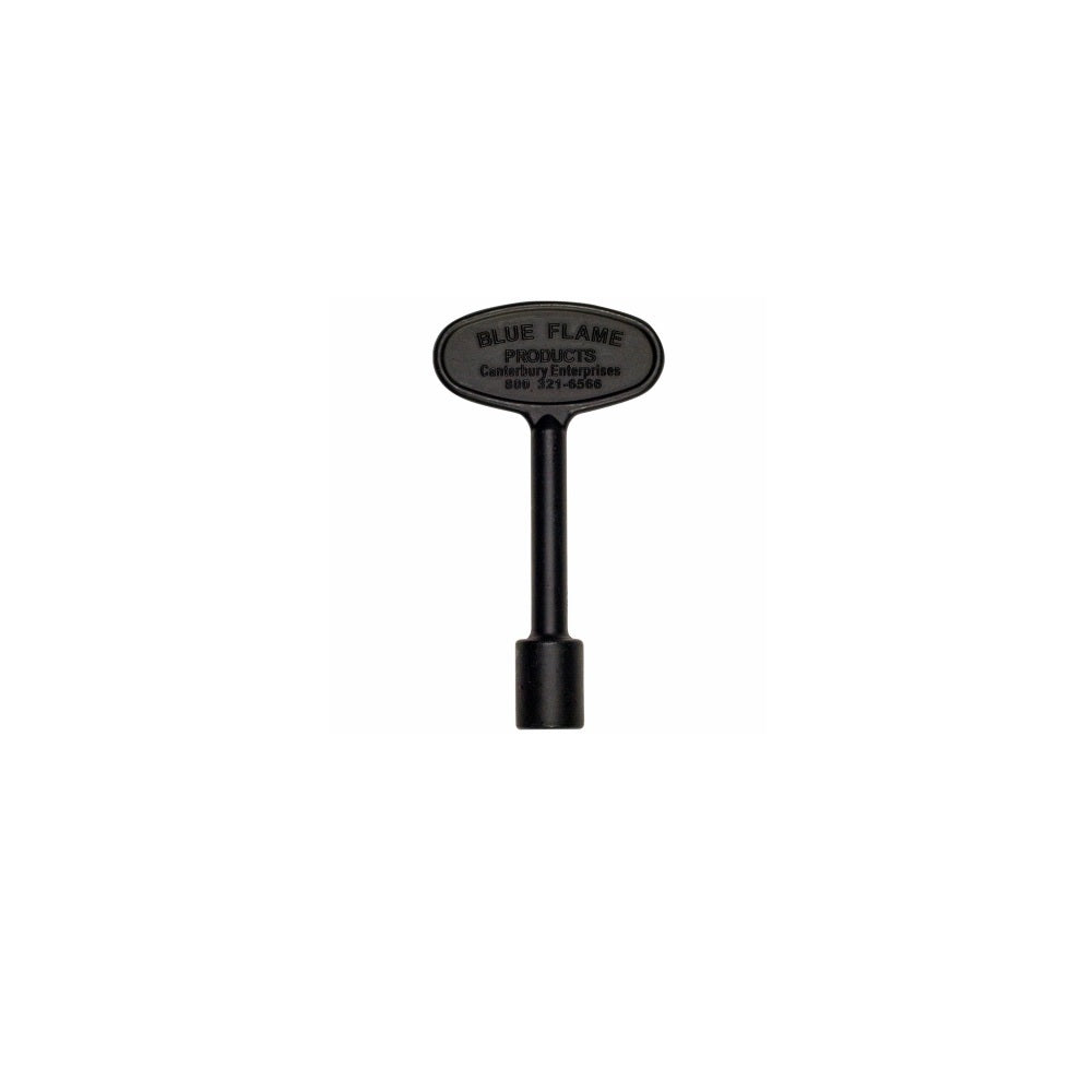 Blue Flame BF.KY.05 universal Gas Valve Key, 3 inch, Black