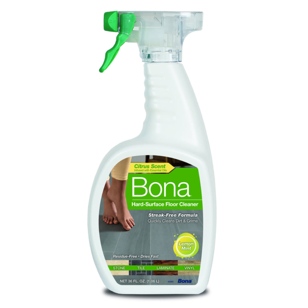 Bona WM700059014 Hard-Surface Floor Cleaner, Lemon Mint, 36 Oz