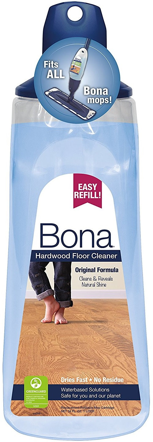 Bona WM700054001 Hardwood Floor Cleaner Cartridge Refill, 34 Oz