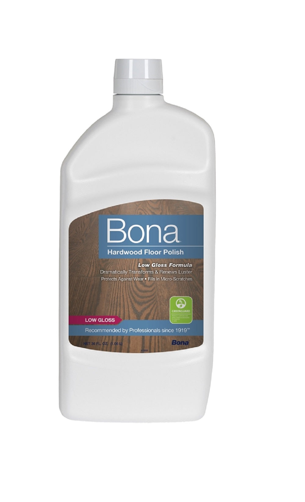 Bona WP500359001 Hardwood Floor Polish, Low Gloss, 36 Oz