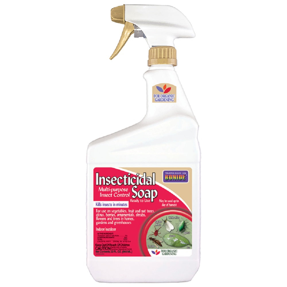 Bonide 652 Multi-Purpose Insecticidal Soap, 32 oz