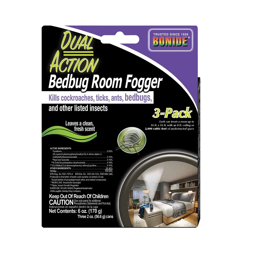 Bonide 4673 Bed Bug Room Fogger, 6 Oz