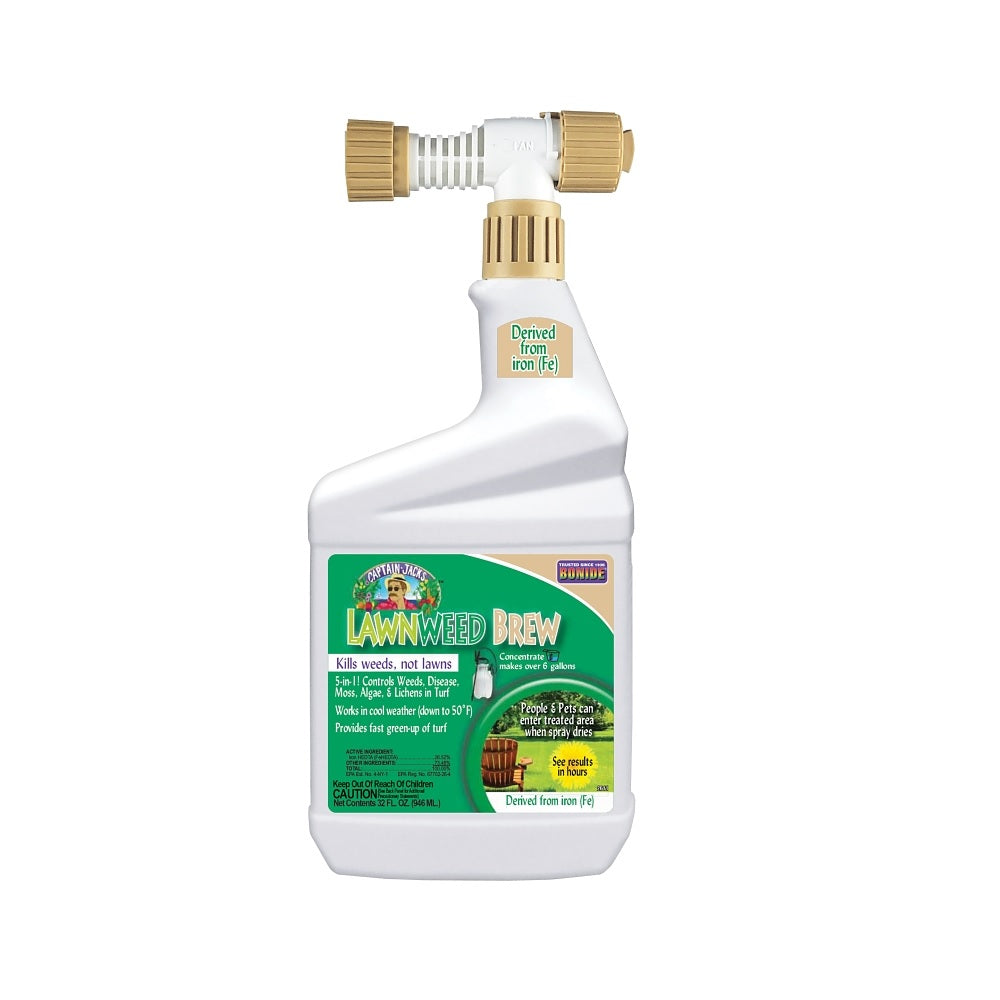 Bonide 2612 Captain Jack's Ready-To-Spray Weed Killer, 1 Quart