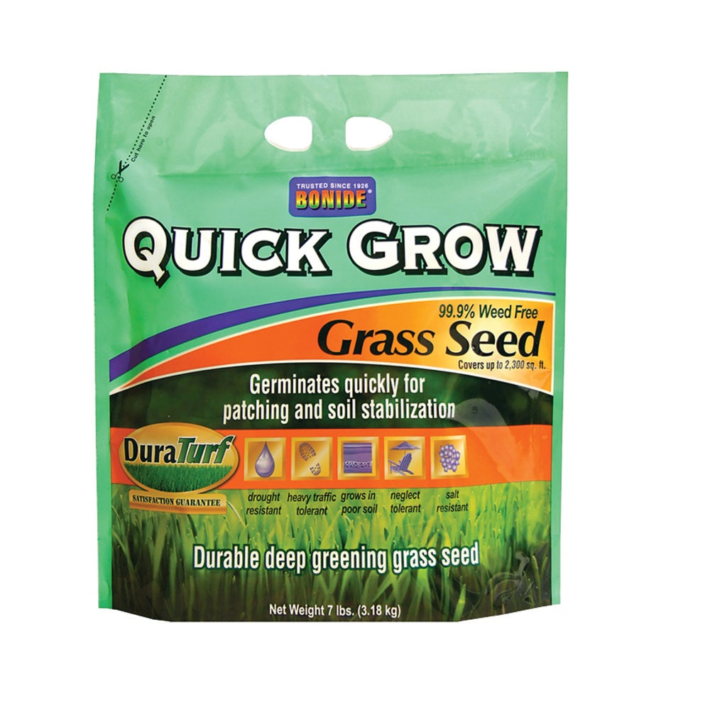 Bonide 60265 Quick Grow Grass Seed, 7 Lbs