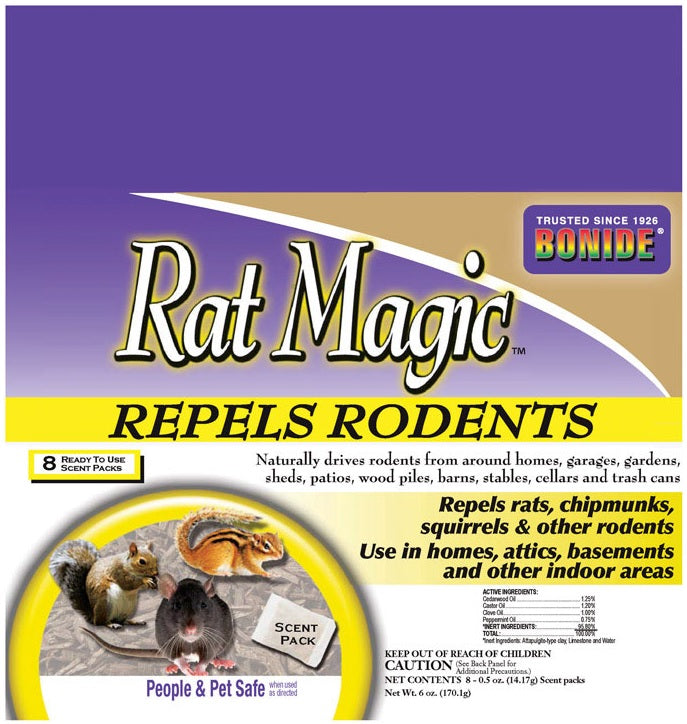Bonide 8636 Rat Magic Scent Packs, 0.5 Oz