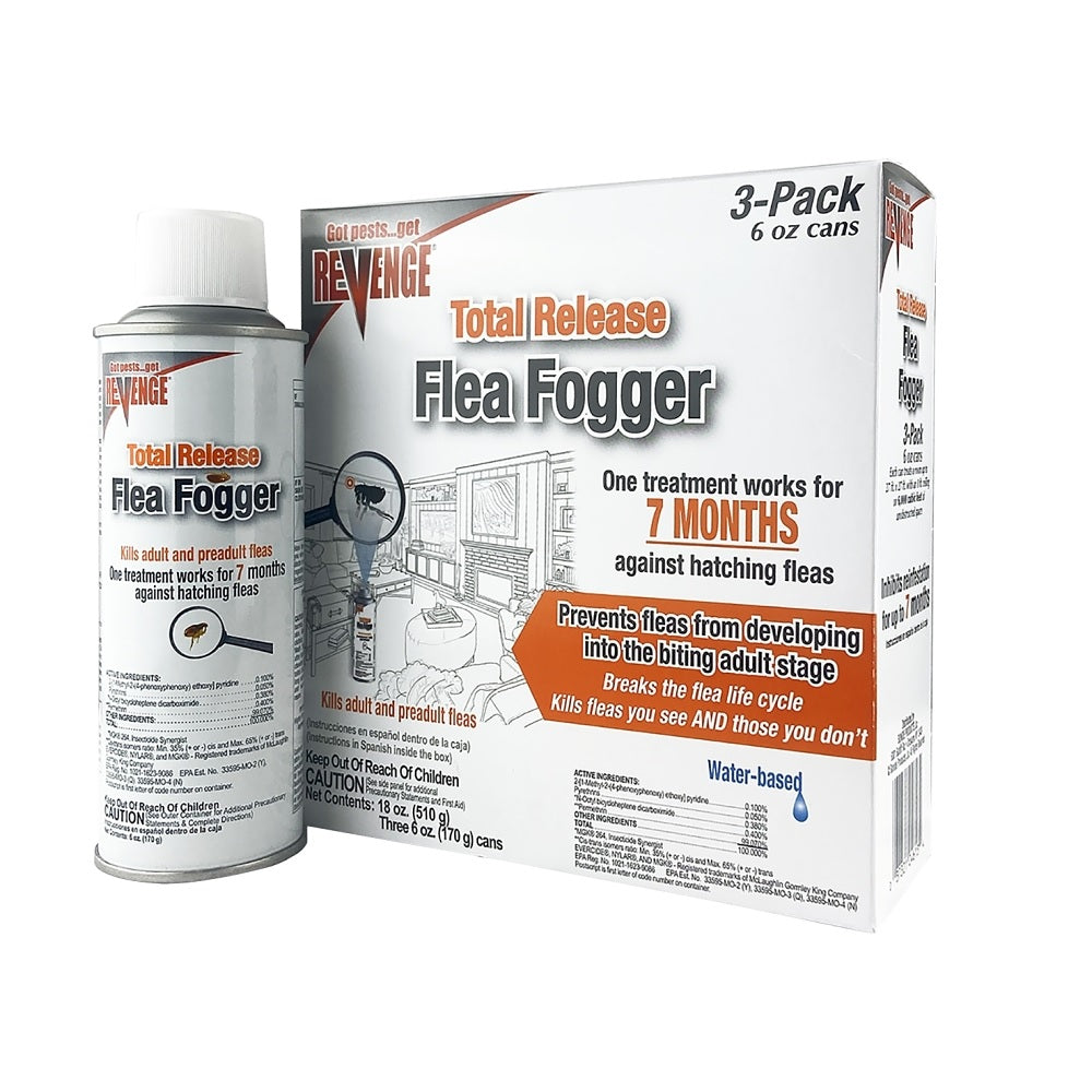 Bonide 4613 Total Release Flea Fogger, 6 Ounce