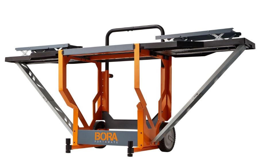 Bora PM-8000 Portamate Portable Miter Saw Station, Orange, 31 Inch x 29 Inch x 34 Inch