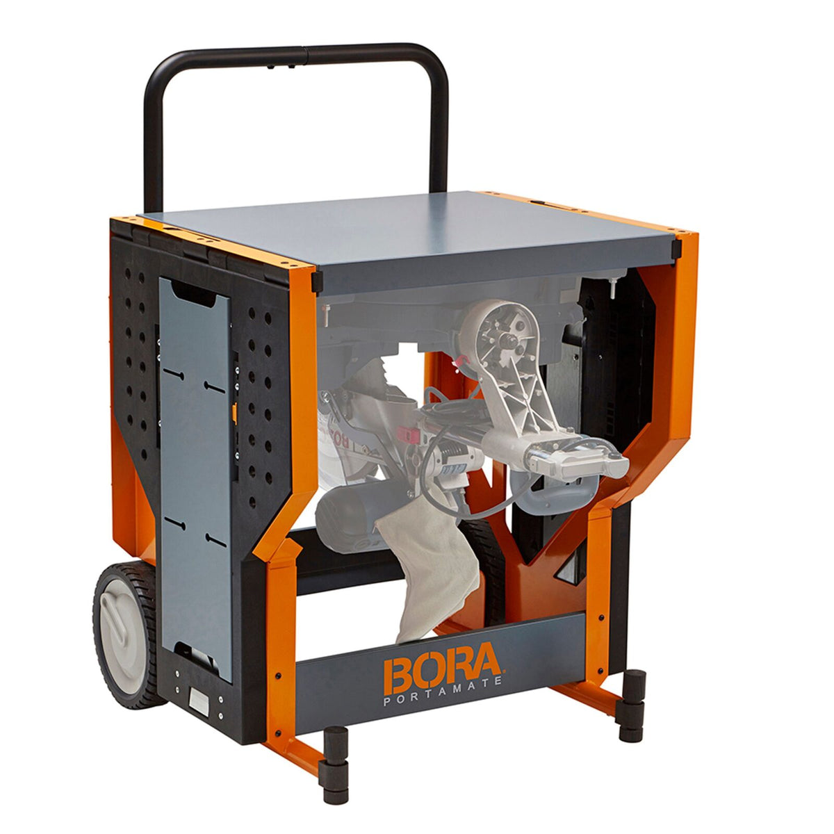 Bora PM-8000 Portamate Portable Miter Saw Station, Orange, 31 Inch x 29 Inch x 34 Inch