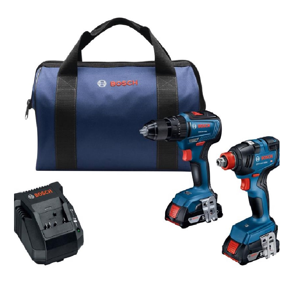 Bosch GXL18V-240B22 Cordless Brushless 2 Tool Combo Kit