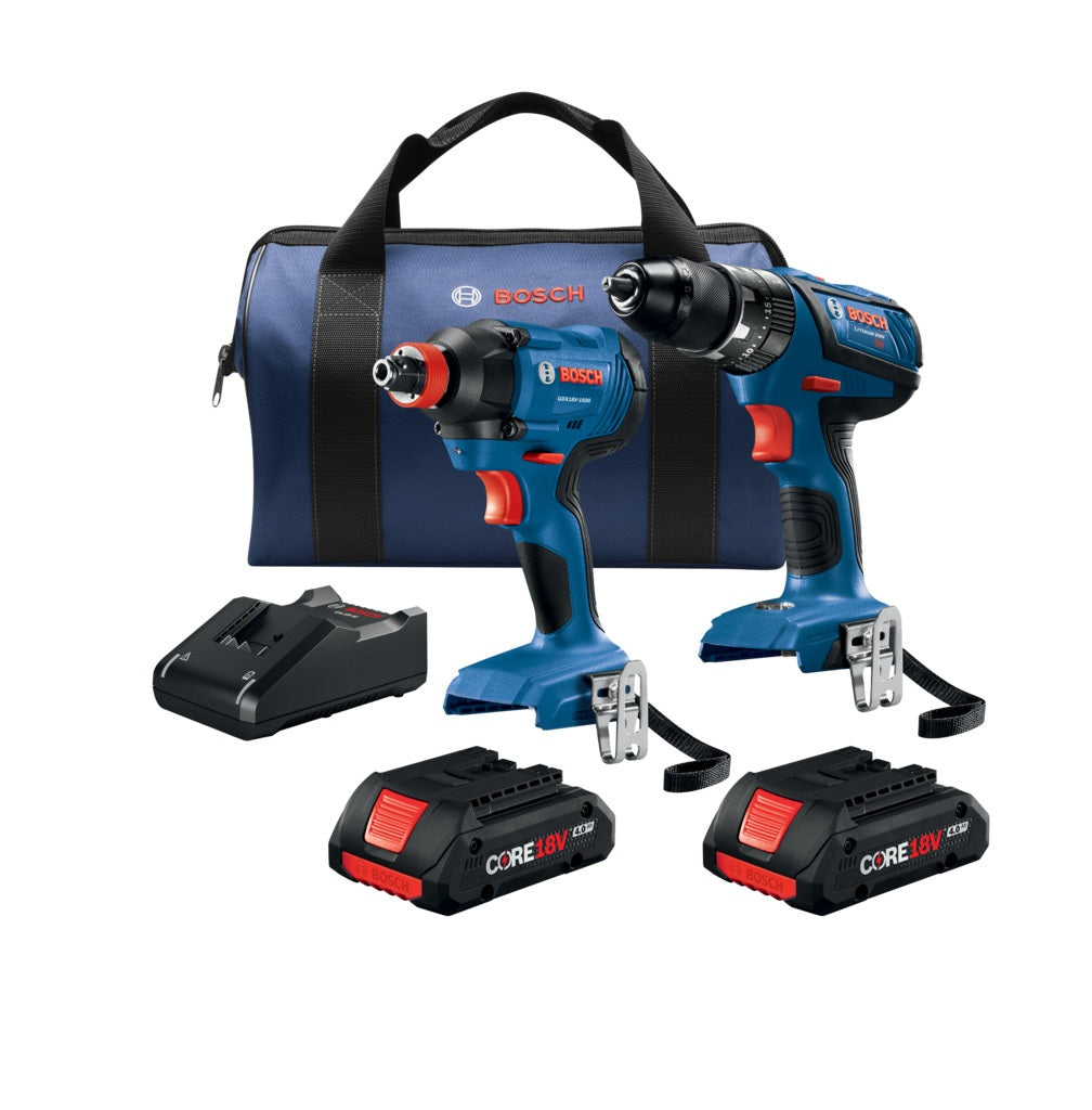 Bosch GXL18V-239B25 2-Tool Cordless Combo Kit