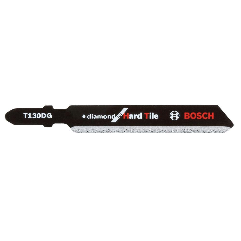 Bosch T130DG Diamond Grit T-Shank Jig Saw Blade, 3-1/4 In