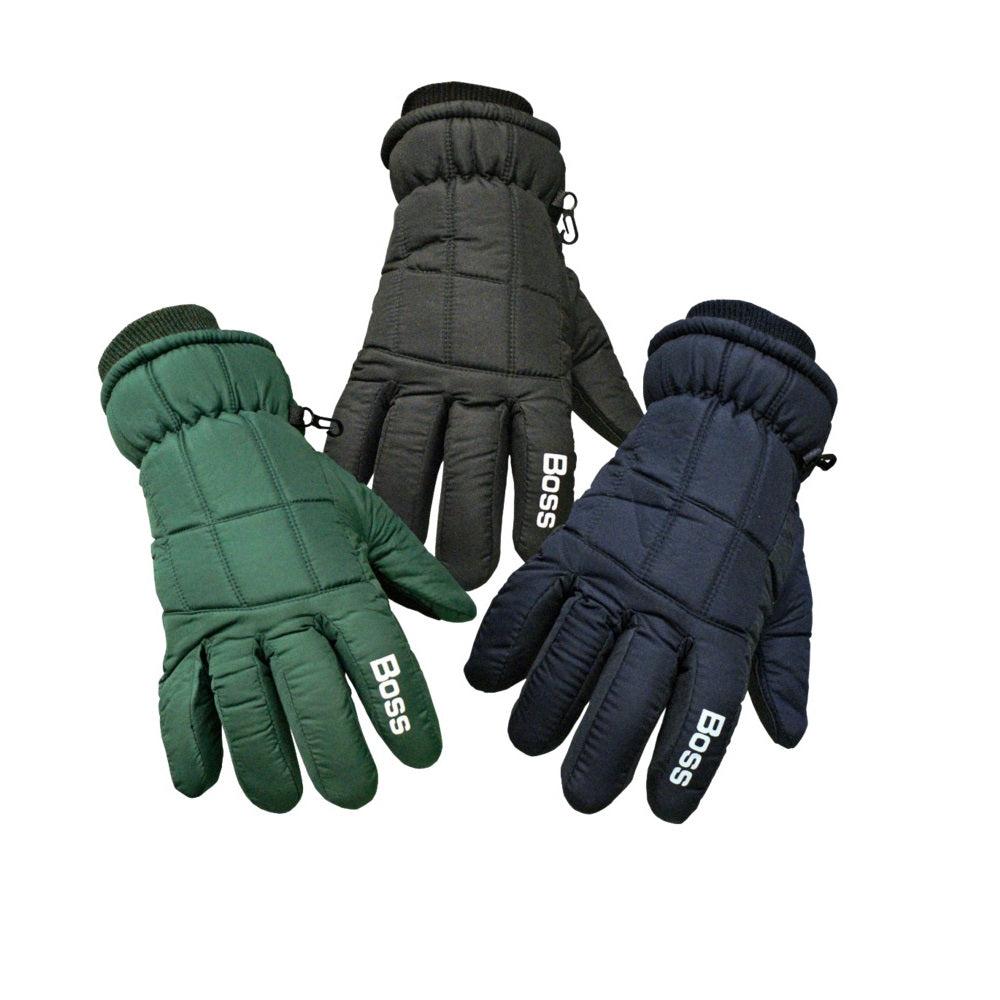 Boss 4232BM Insulated Skin Gloves, Black, Medium