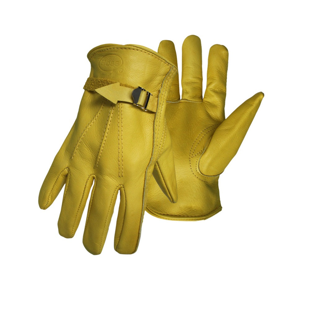 Boss 6023S Premium Grain Cowhide Leather Gloves, Small