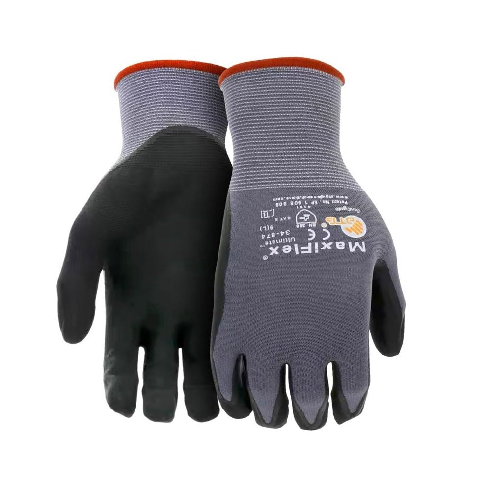 Boss 34-874T/XL MaxiFlex Ultimate Seamless Knit Coated Gloves, XL