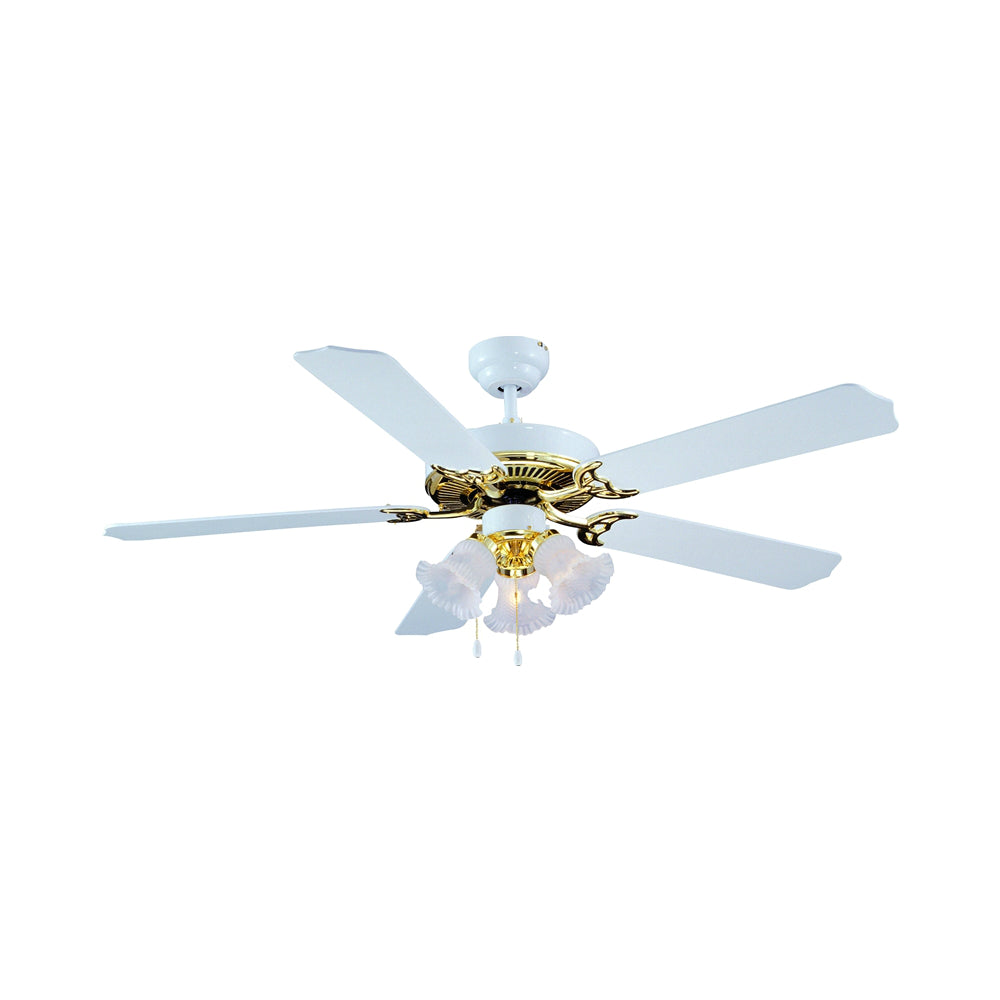Boston Harbor CF-78025L Dual-mount Ceiling Fan, 52"