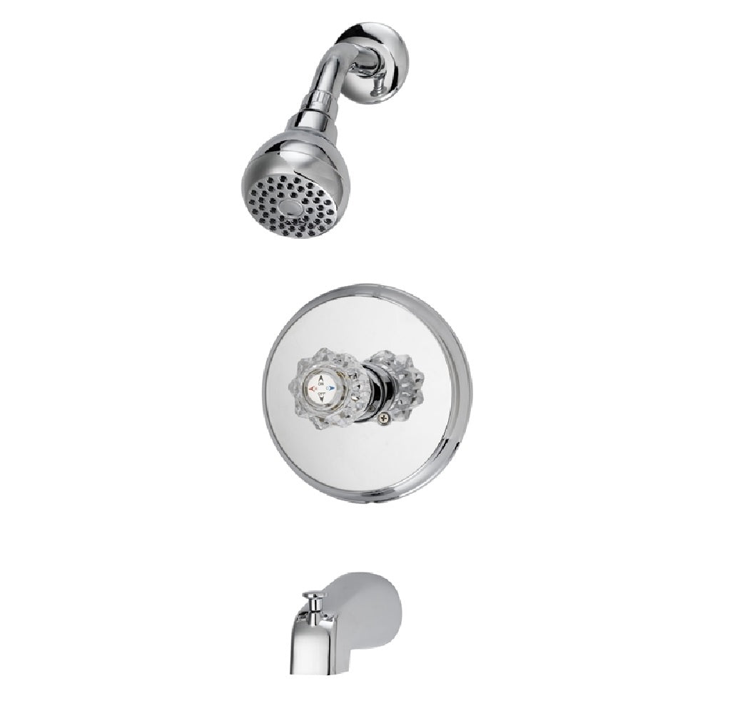 Boston Harbor GU-F1010509CP Tub and Shower Faucet, Chrome