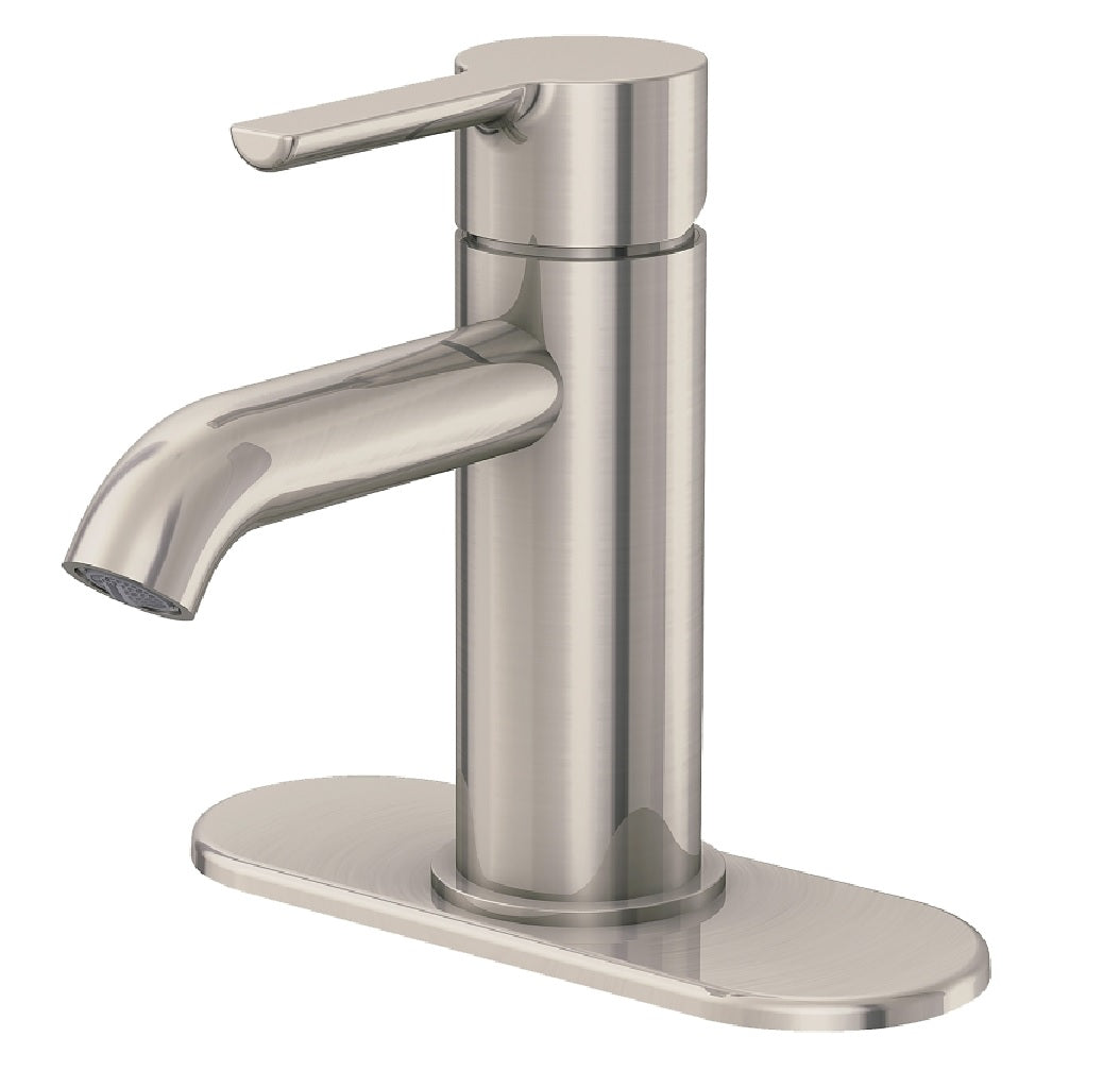 Boston Harbor 1648401 Single Handle Lavatory Faucet, Brushed Nickel