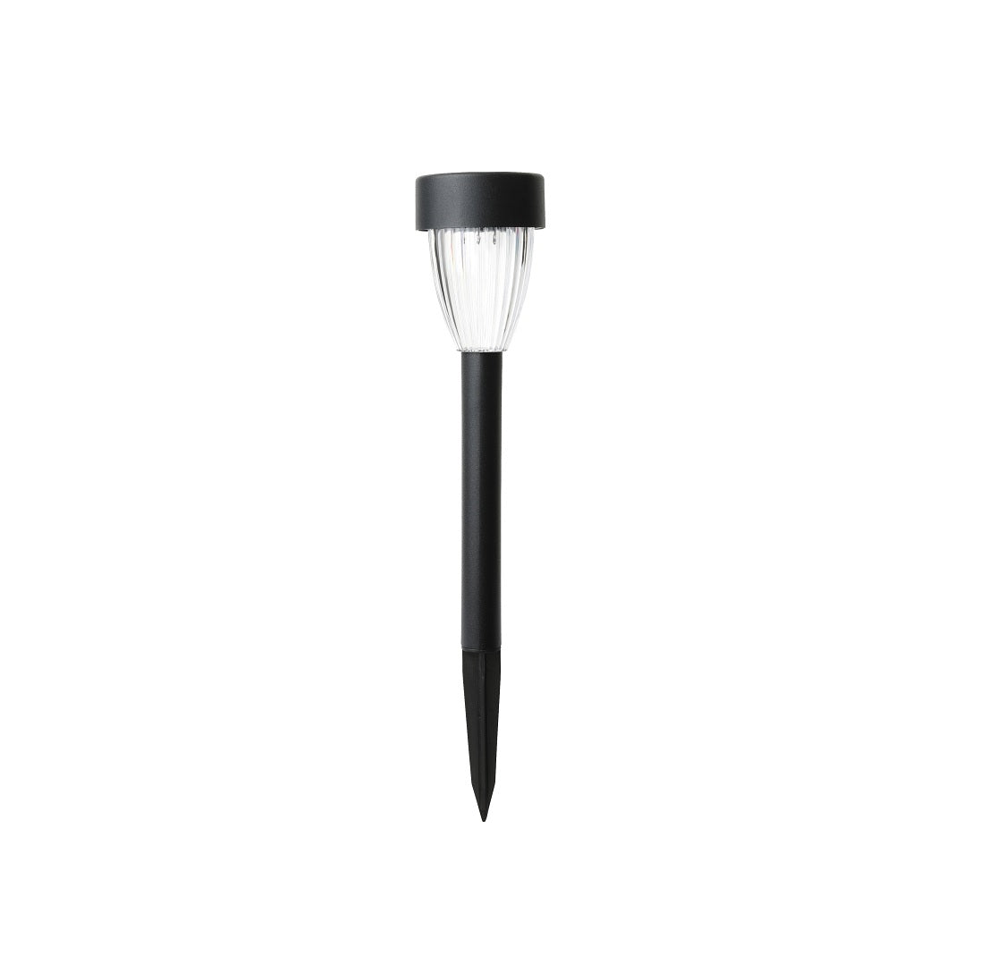 Boston Harbor 27088 Solar Stake Light, Metal/Plastic, Black