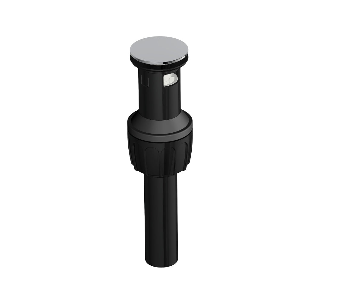 Boston Harbor TOBI22090016CP Drain Push Pop-Up with Overflow, Chrome