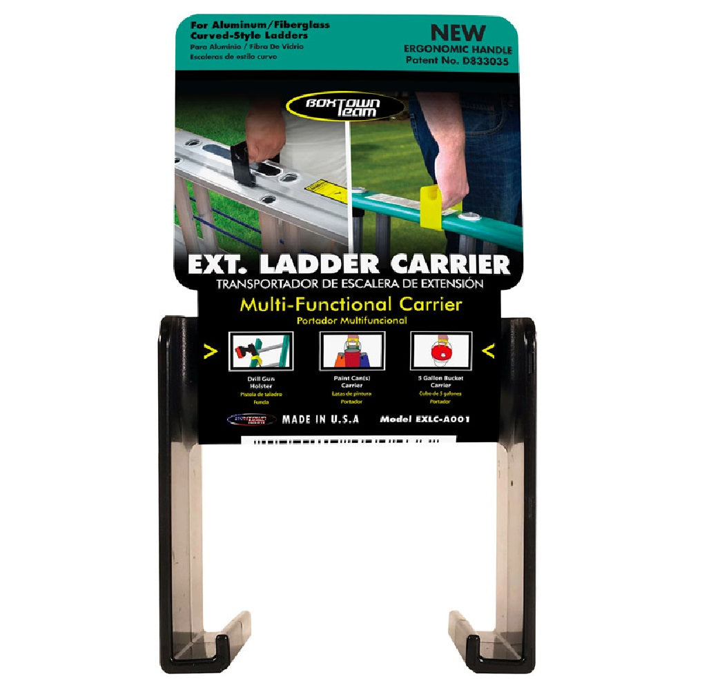Boxtown Team EXLC-A001 Multi-Functional Ladder Carrier, Plastic, Assorted