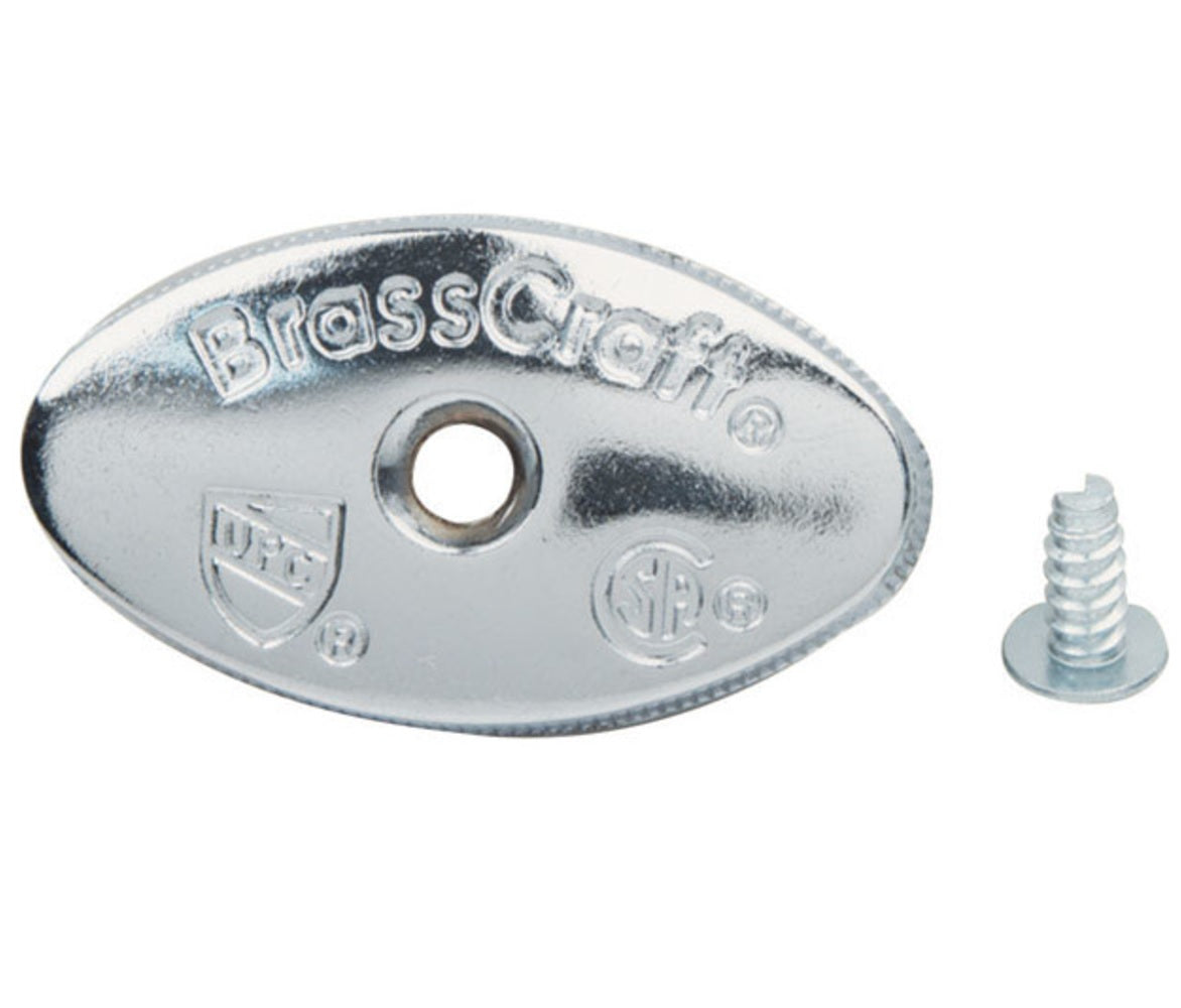 BrassCraft R15-10T CD Oval Valve Handle, Chrome Plated
